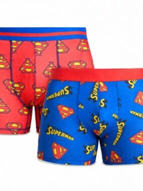 Superman Men's Boxer Briefs, 2-Pack